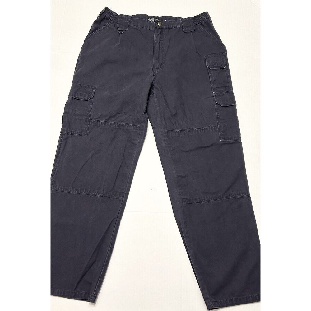 Mens 511 Tactical Rip Stop Double Knee Blue Work Pants Men’s Size 38x30 Grunge